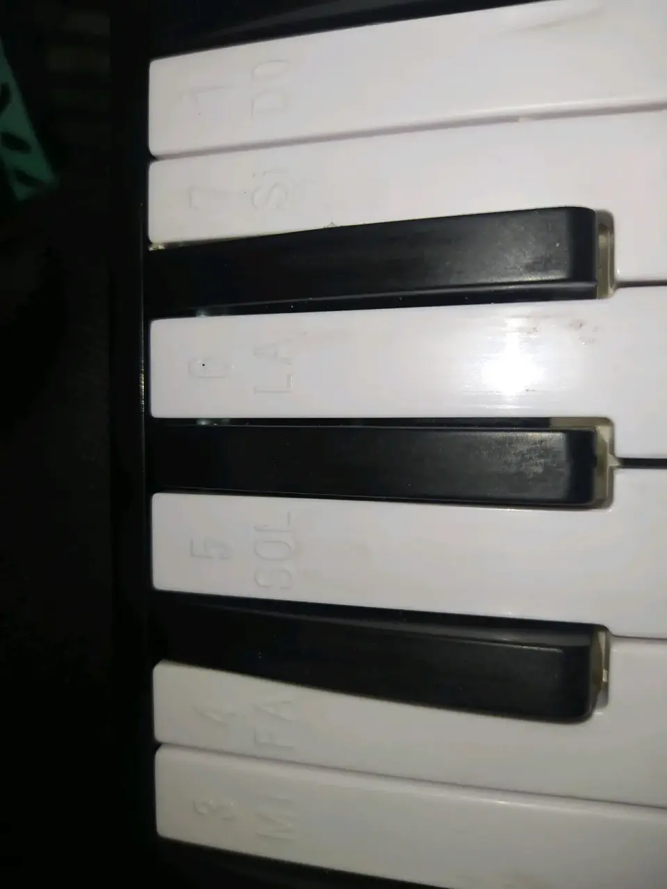 Melodica negra sin  tubo - miniatura 4