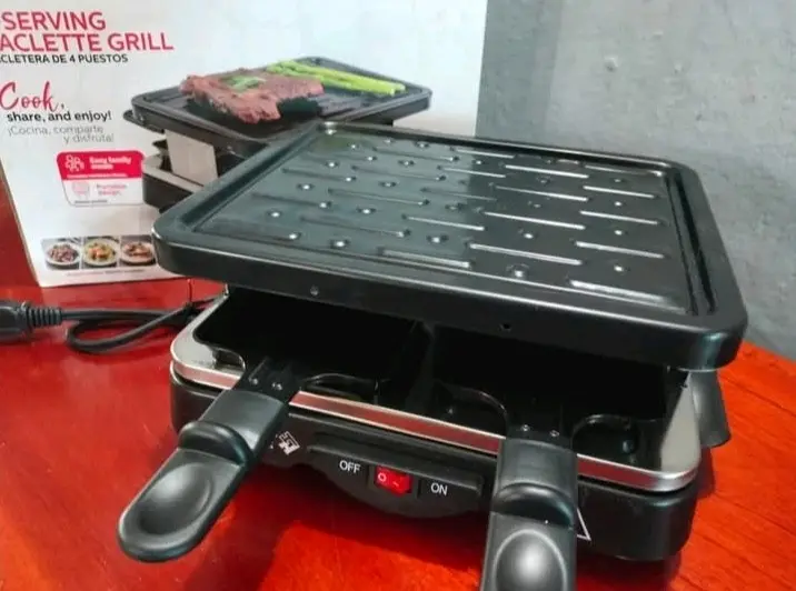 Raclette grill Holstein 4 puestos - miniatura 3