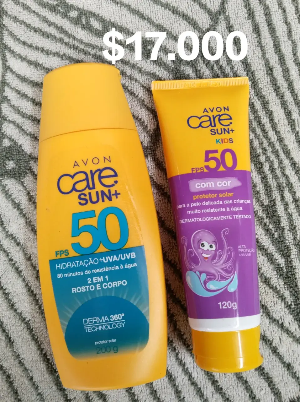 Bloqueador solar Avon FPS 50
