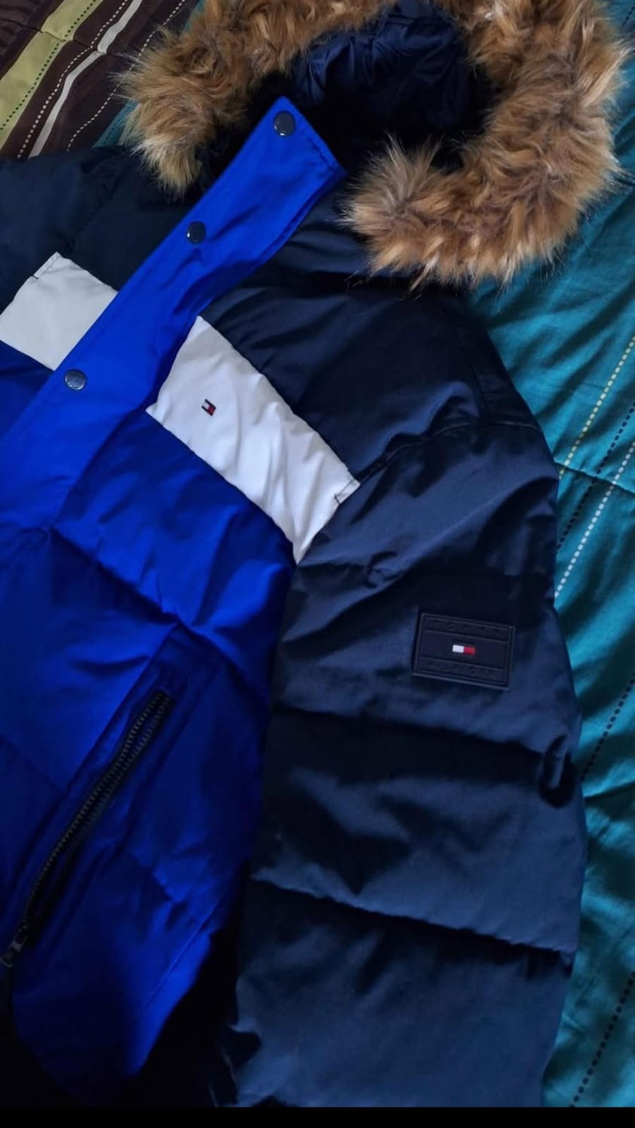 Parka azul Tommy Hilfiger - miniatura 2
