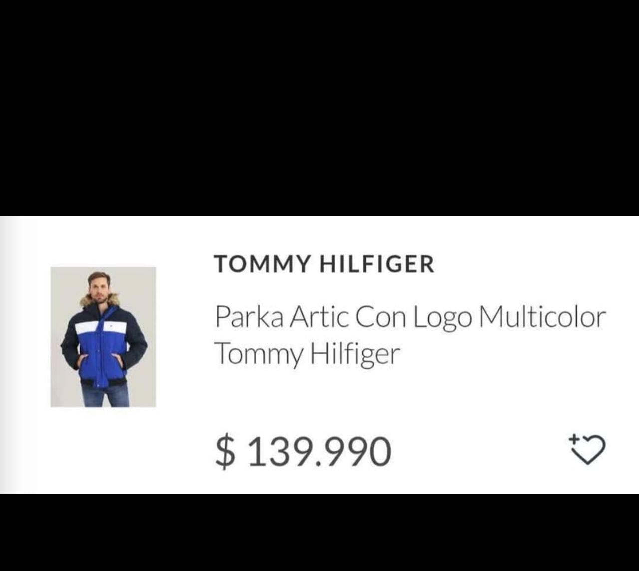 Parka azul Tommy Hilfiger - miniatura 3