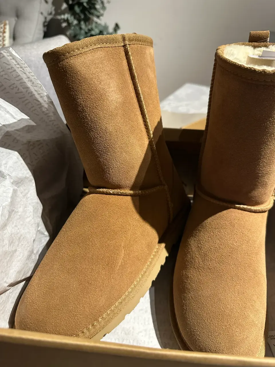 Bota Bamers Blast Classic Leather Mujer Caramelo - miniatura 4