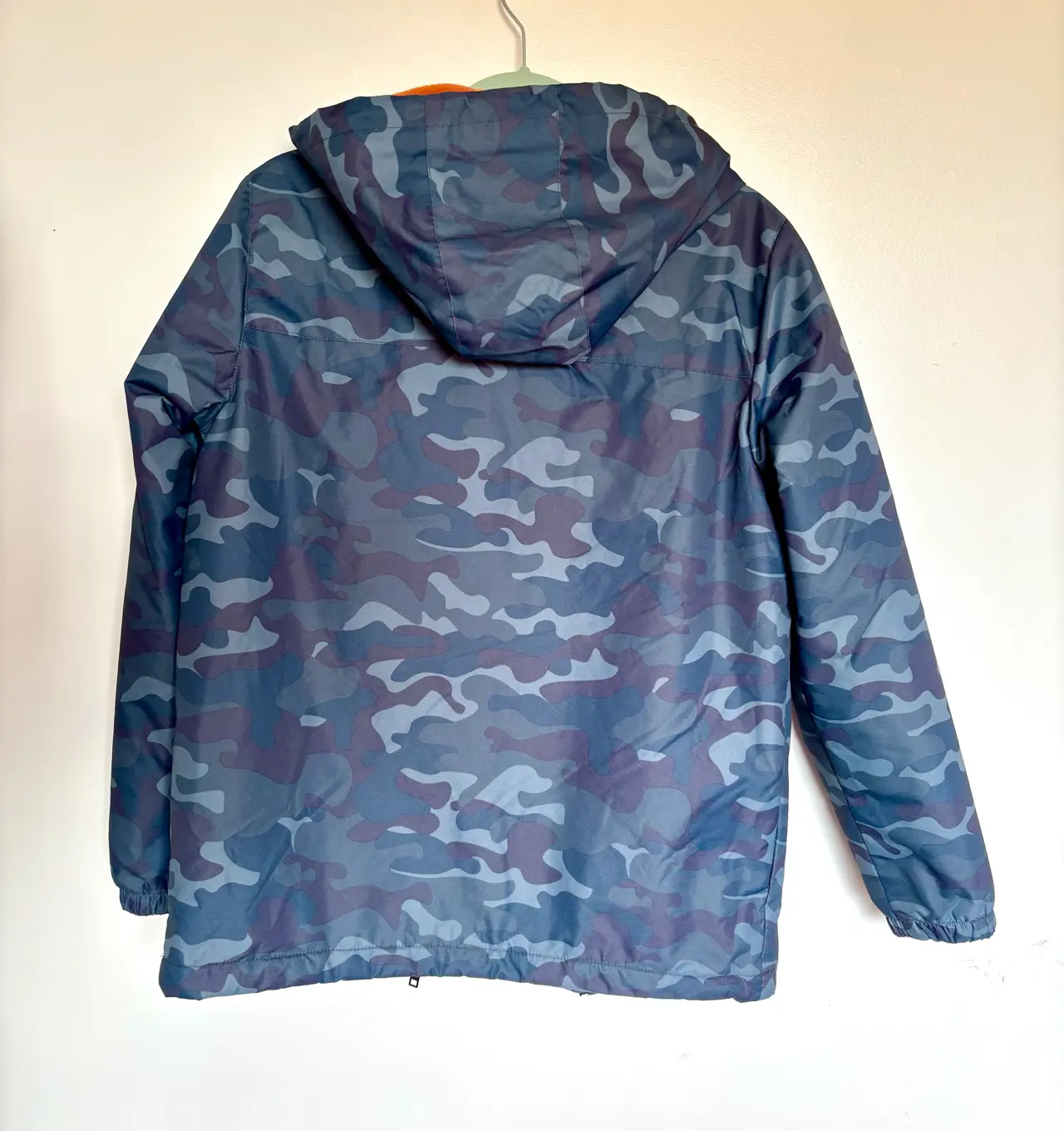 Chaqueta camuflada azul y naranja talla 16 - miniatura 3
