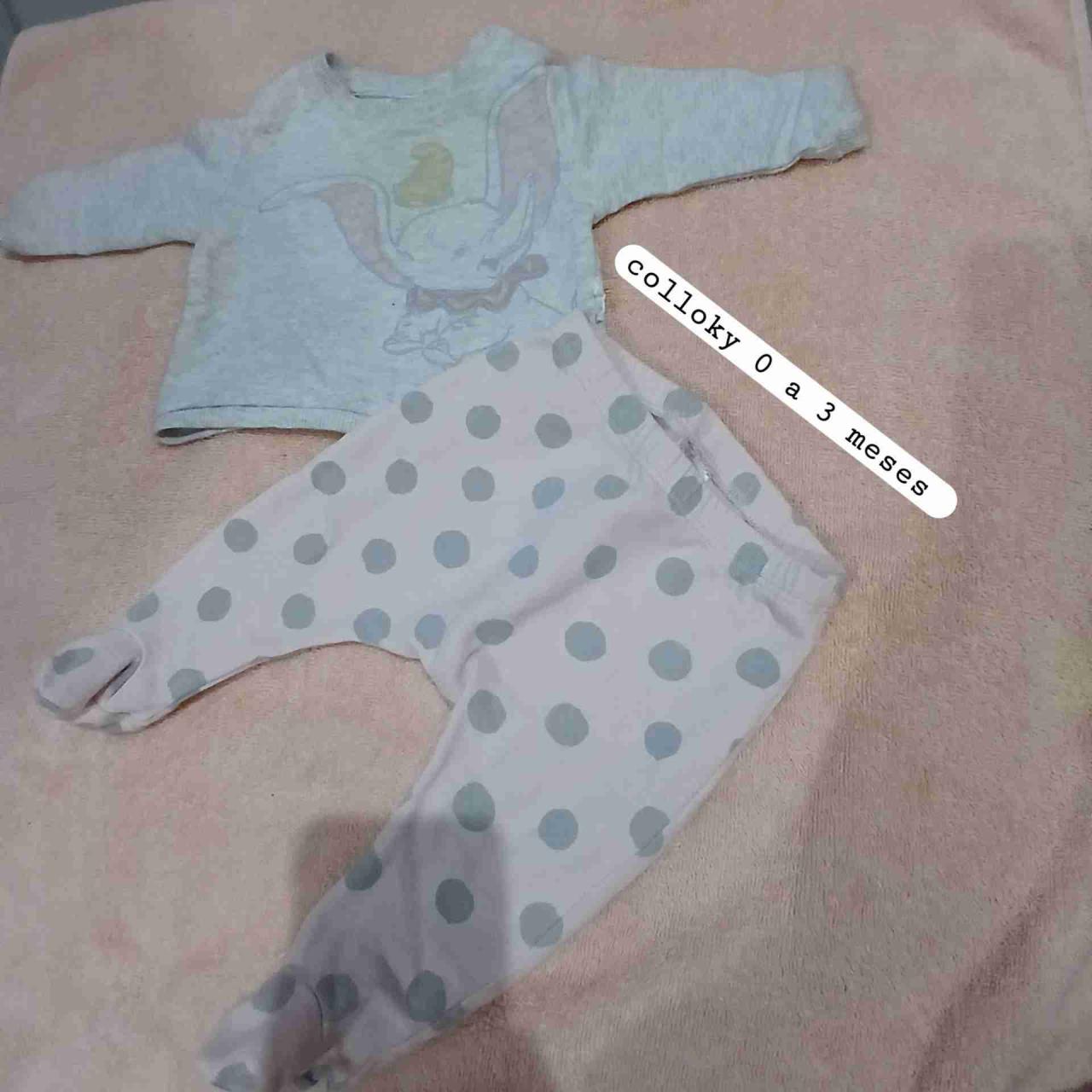 Pijama bebé Colloky blanco - miniatura 3
