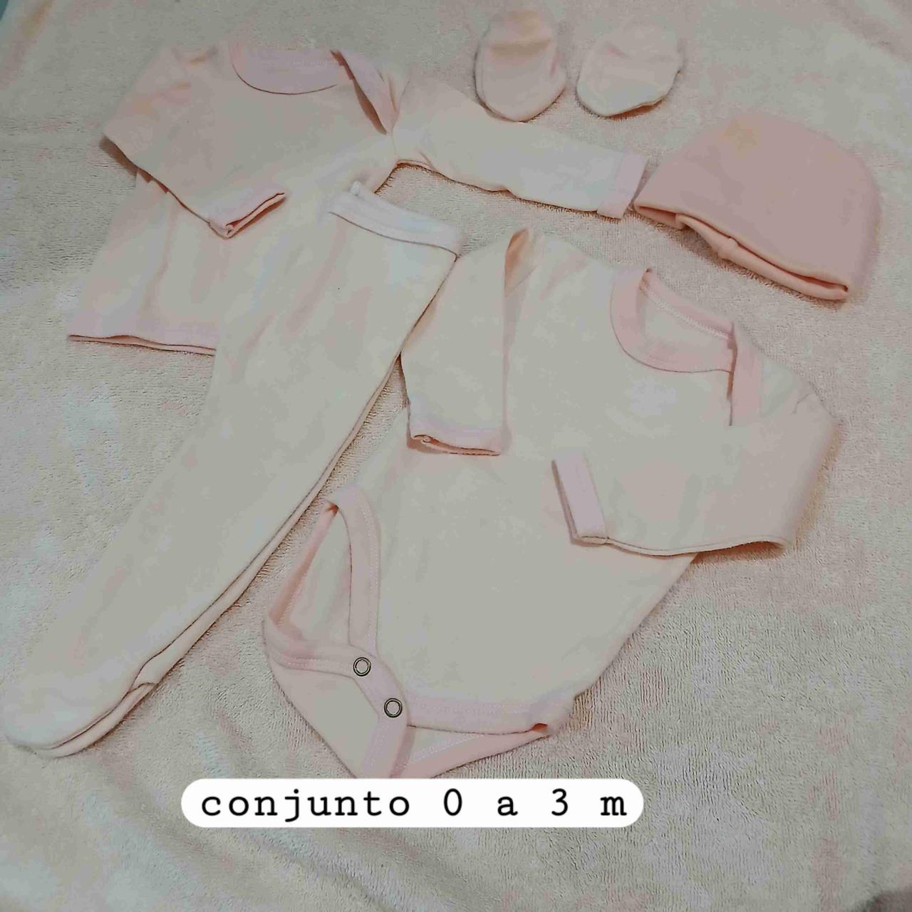 Pijama bebé Colloky blanco - miniatura 5