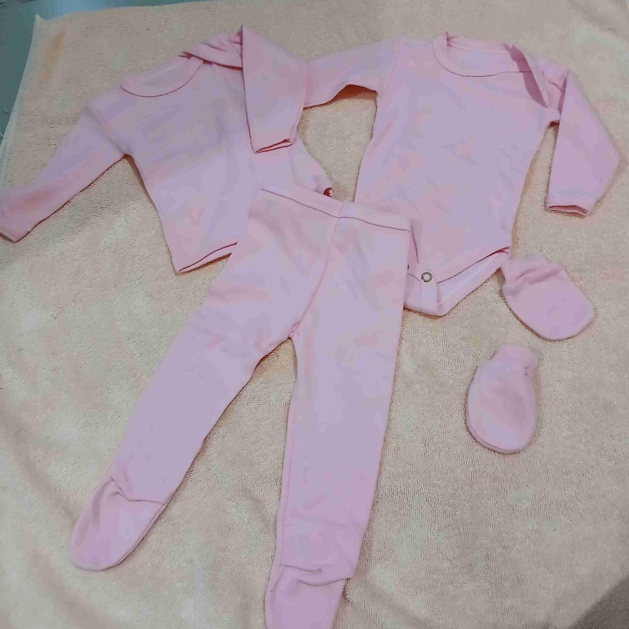 Pijama bebé Colloky blanco - miniatura 6