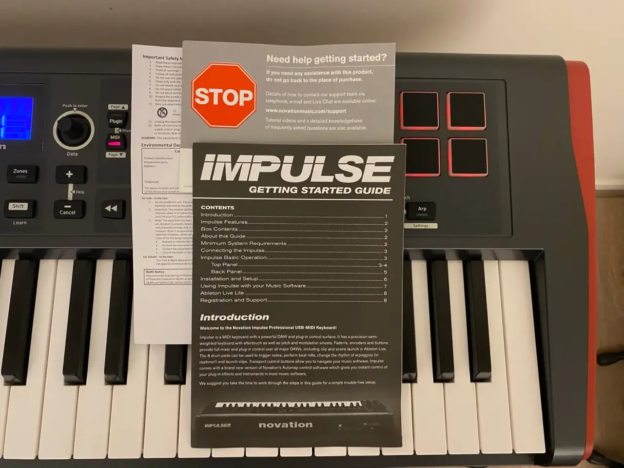 Controlador MIDI Novation Impulse 49 - miniatura 5