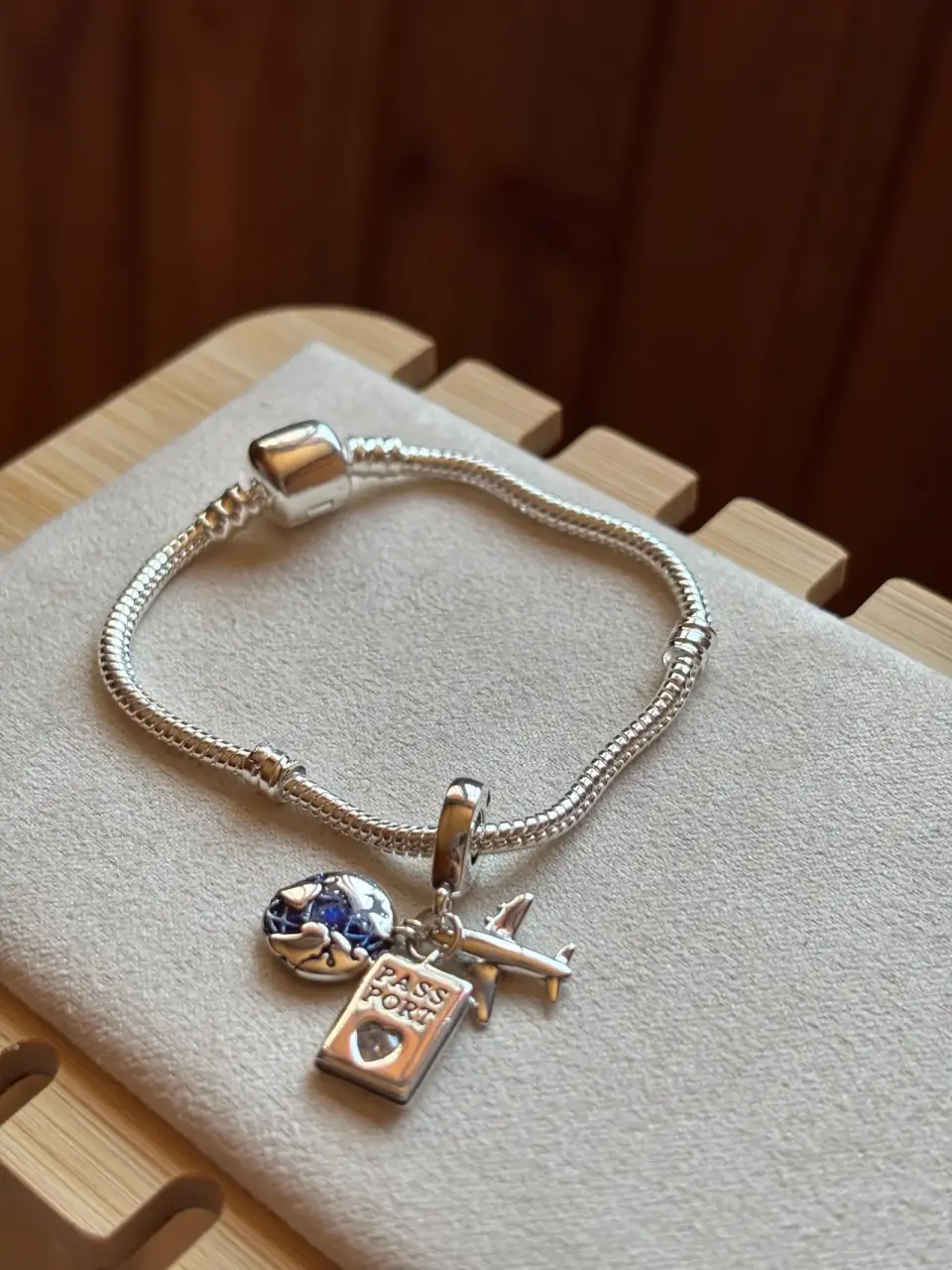 Pulsera de plata elegante - miniatura 2