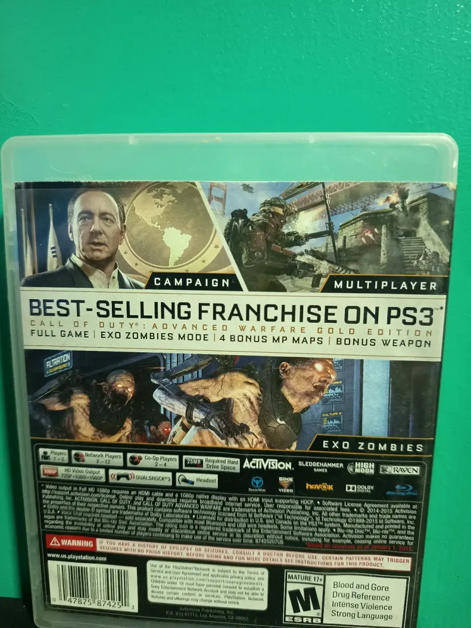 Call of Duty Advanced Warfare PS3 - miniatura 2