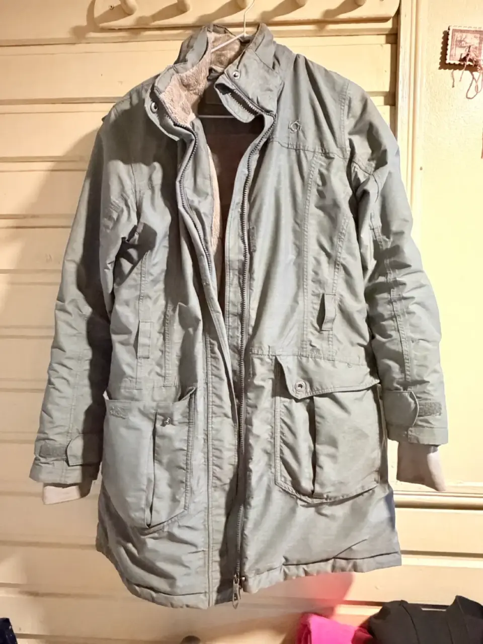 Abrigo gris talla M - miniatura 2