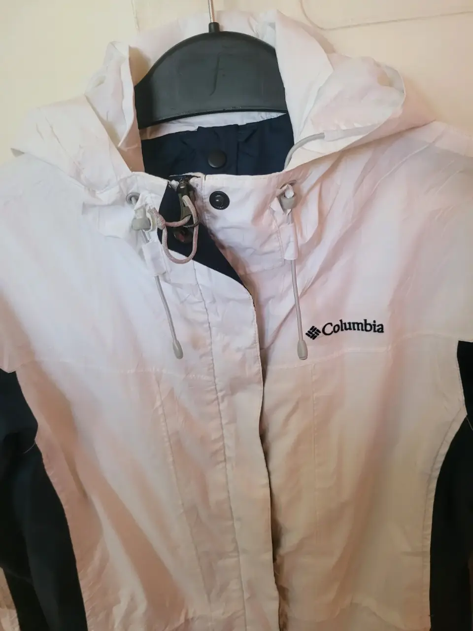 Chaqueta impermeable Columbia blanca - miniatura 2