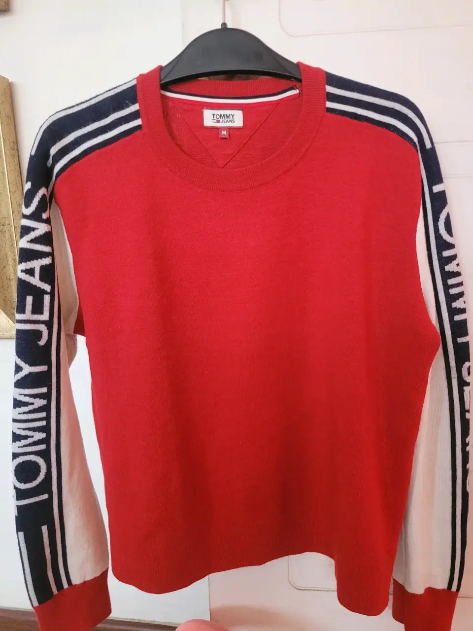 Sweater rojo Tommy Jeans - miniatura 2