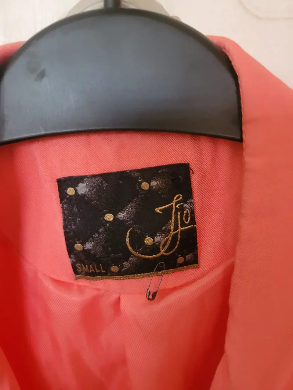 Blazer coral con cierre - miniatura 4
