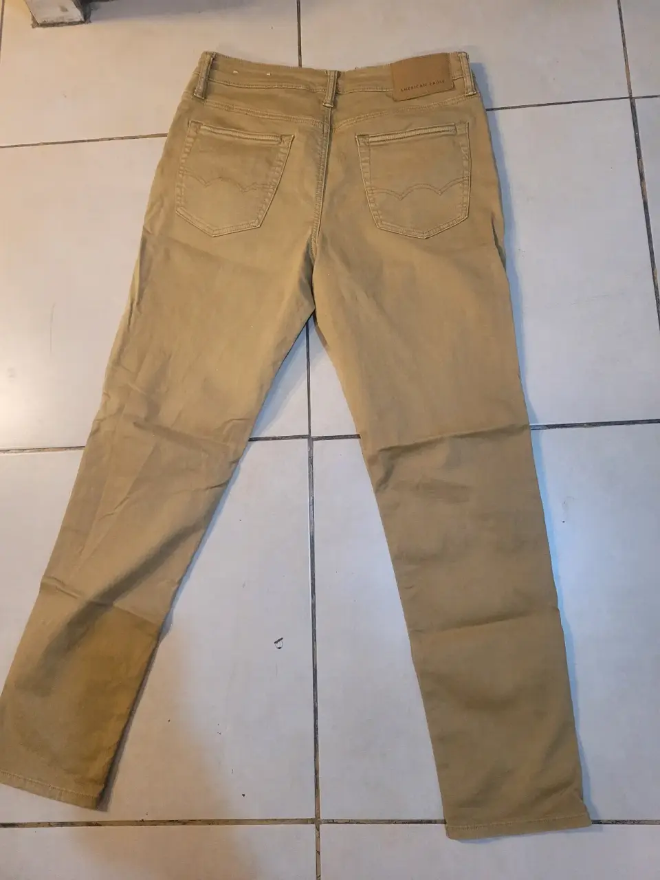 Pantalones beiges para hombre - miniatura 2