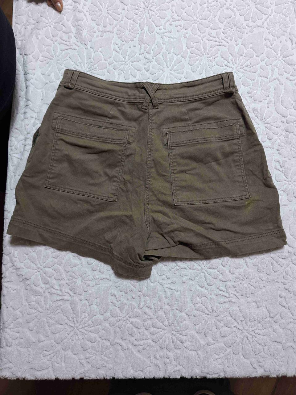 Shorts cargo verde oliva - miniatura 2