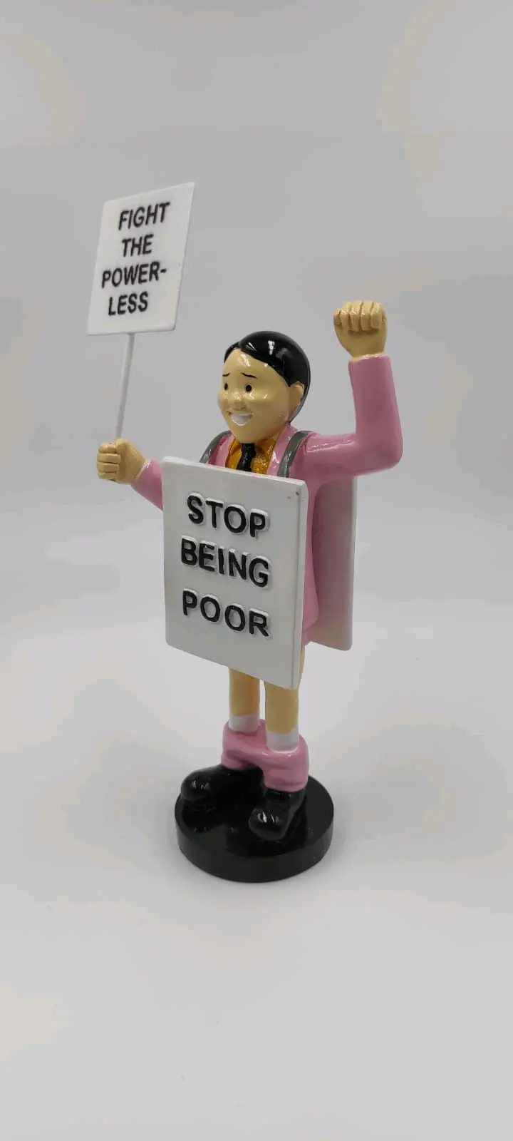 Figura decorativa mensaje social - miniatura 2