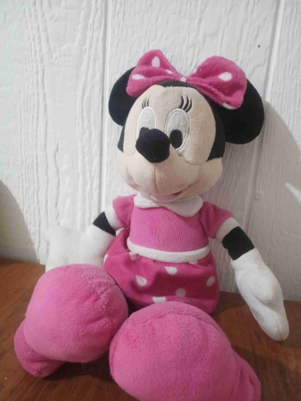 Peluche Minnie Mouse rosado