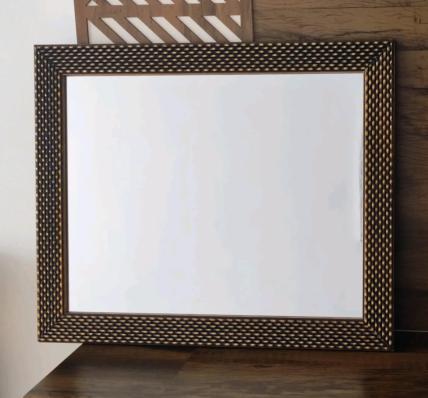 Espejo decorativo marco dorado - miniatura 1