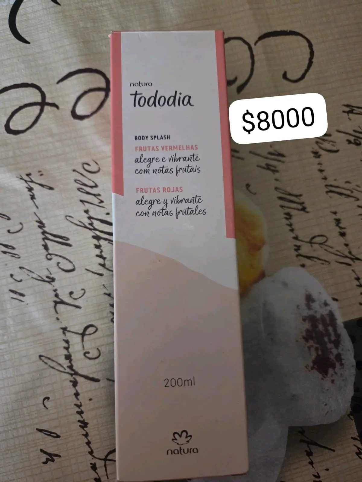 Body Splash Natura Tododia 200ml
