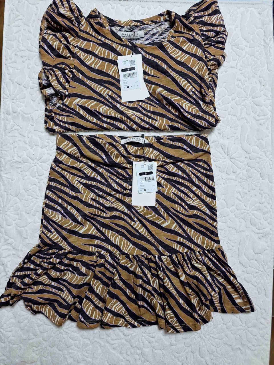 Conjunto estampado animal print - miniatura 1