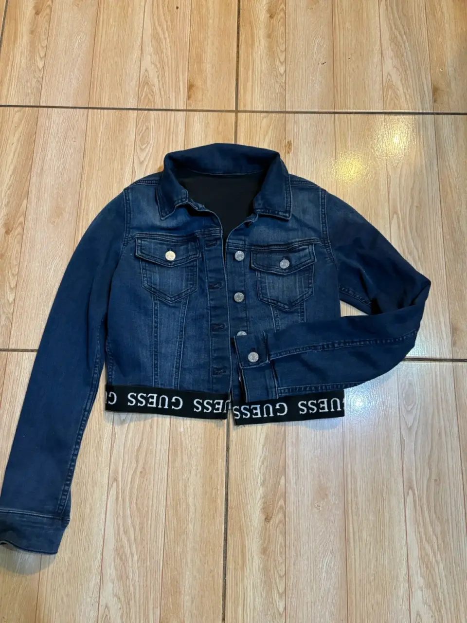Chaqueta de mezclilla Guess mujer