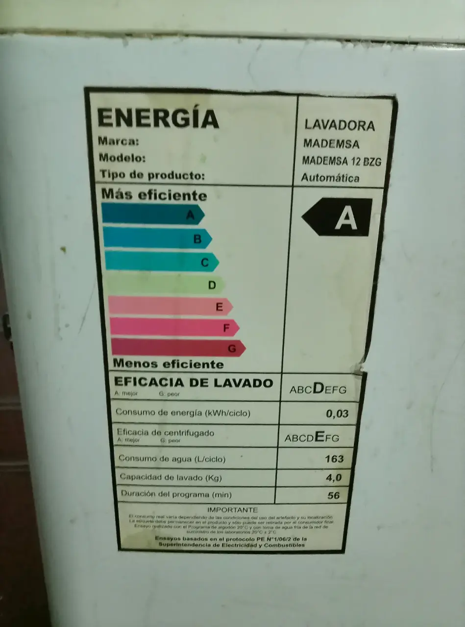 Lavadora carga superior blanca - miniatura 2