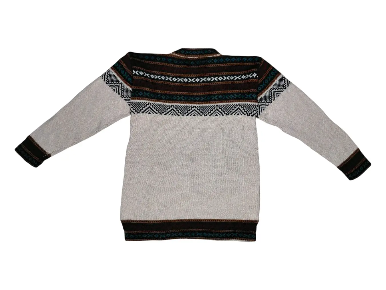 Poleron chaleco de alpaca unisex super suave - miniatura 3