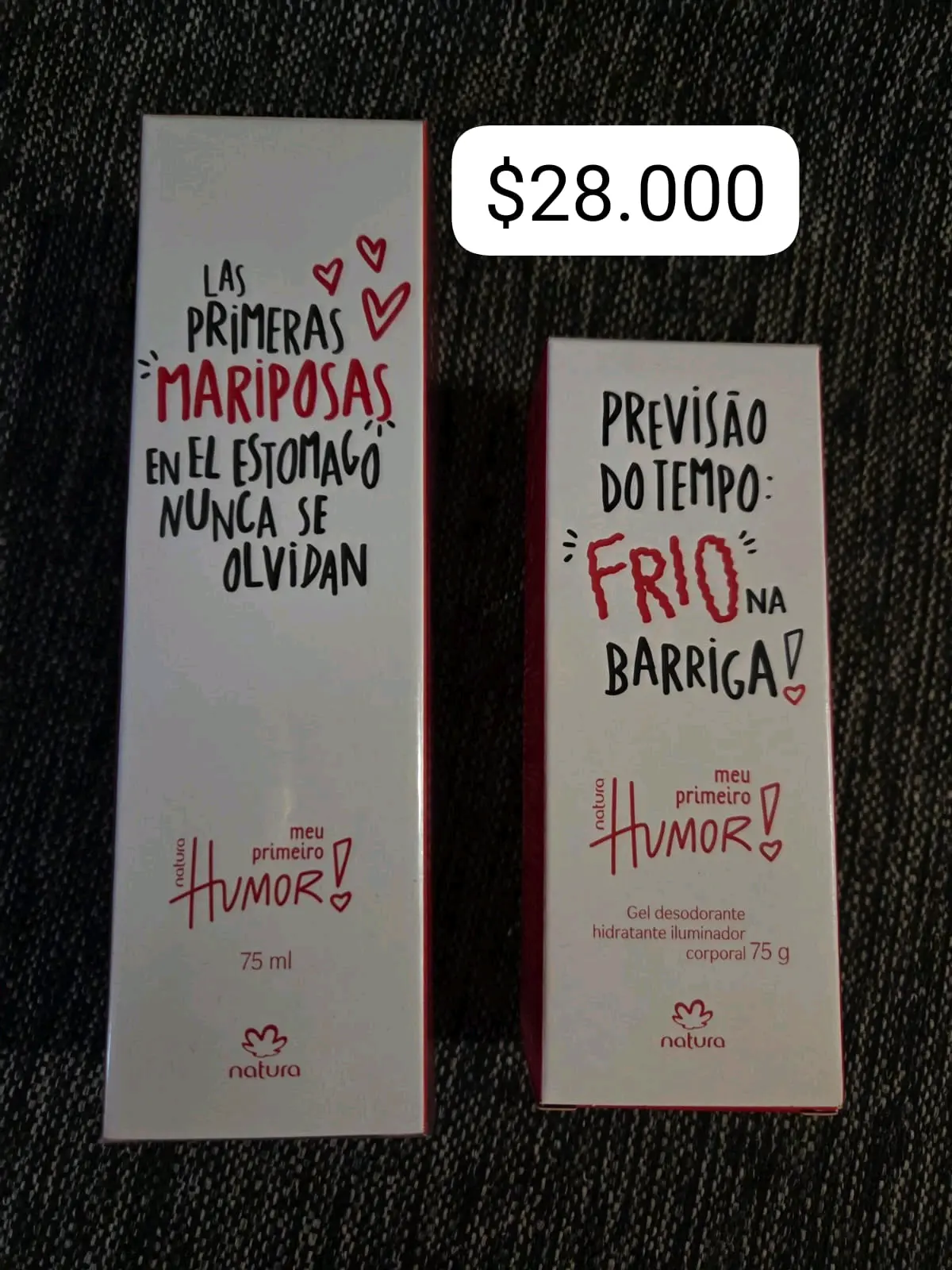 Set de perfumes Natura Humor