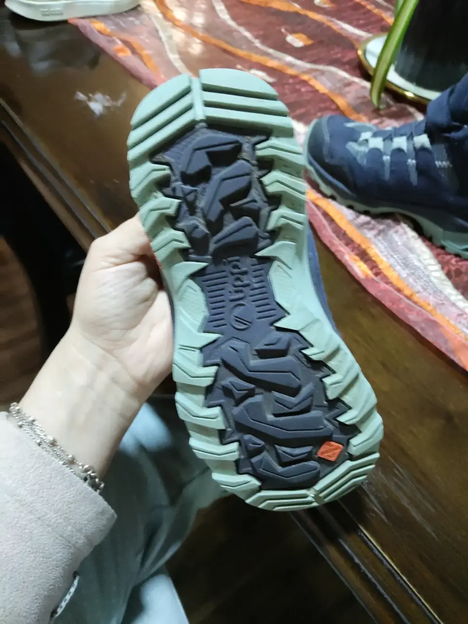 Botas de senderismo azul para niños - miniatura 2