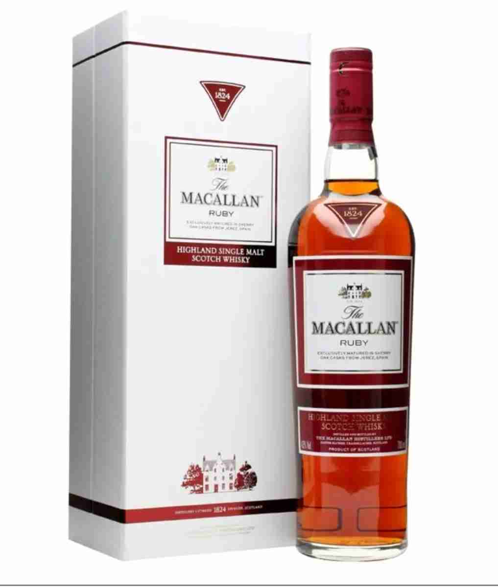 Whisky Macallan Ruby con caja