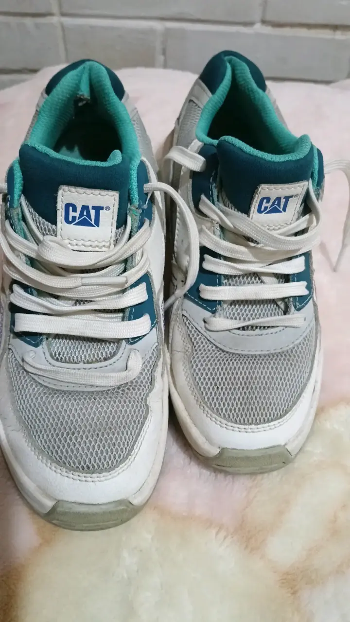 Zapatillas deportivas CAT blancas - miniatura 1
