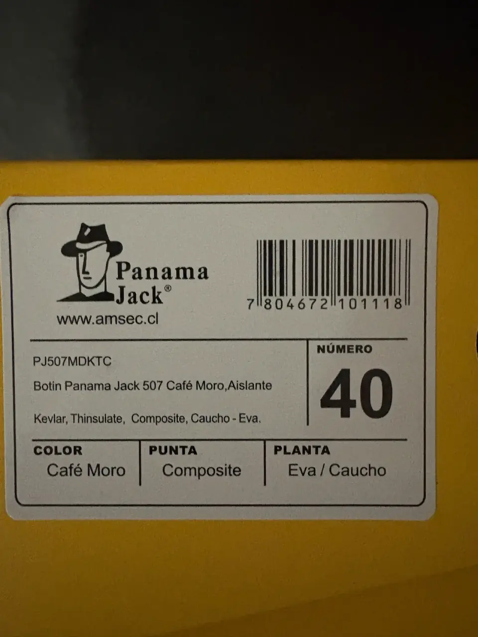 Calzado de seguridad Panama Jack - miniatura 3