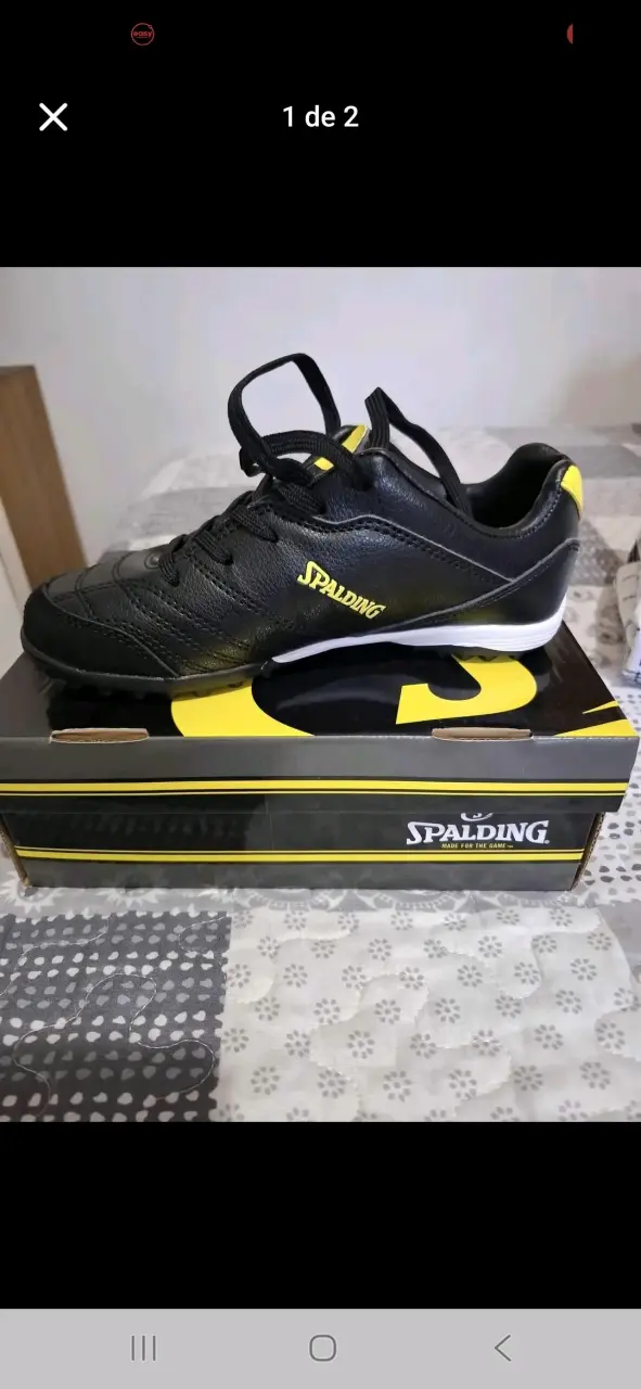 Zapatos deportivos Spalding negros - miniatura 1