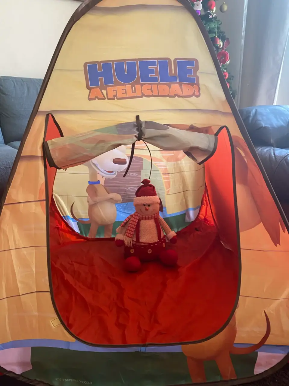 Carpa infantil temática divertida Perro Chocolo - miniatura 4