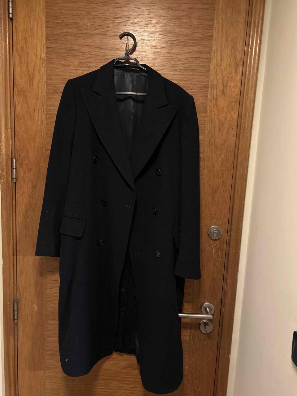 Abrigo negro elegante marca El Corte Inglés - miniatura 1