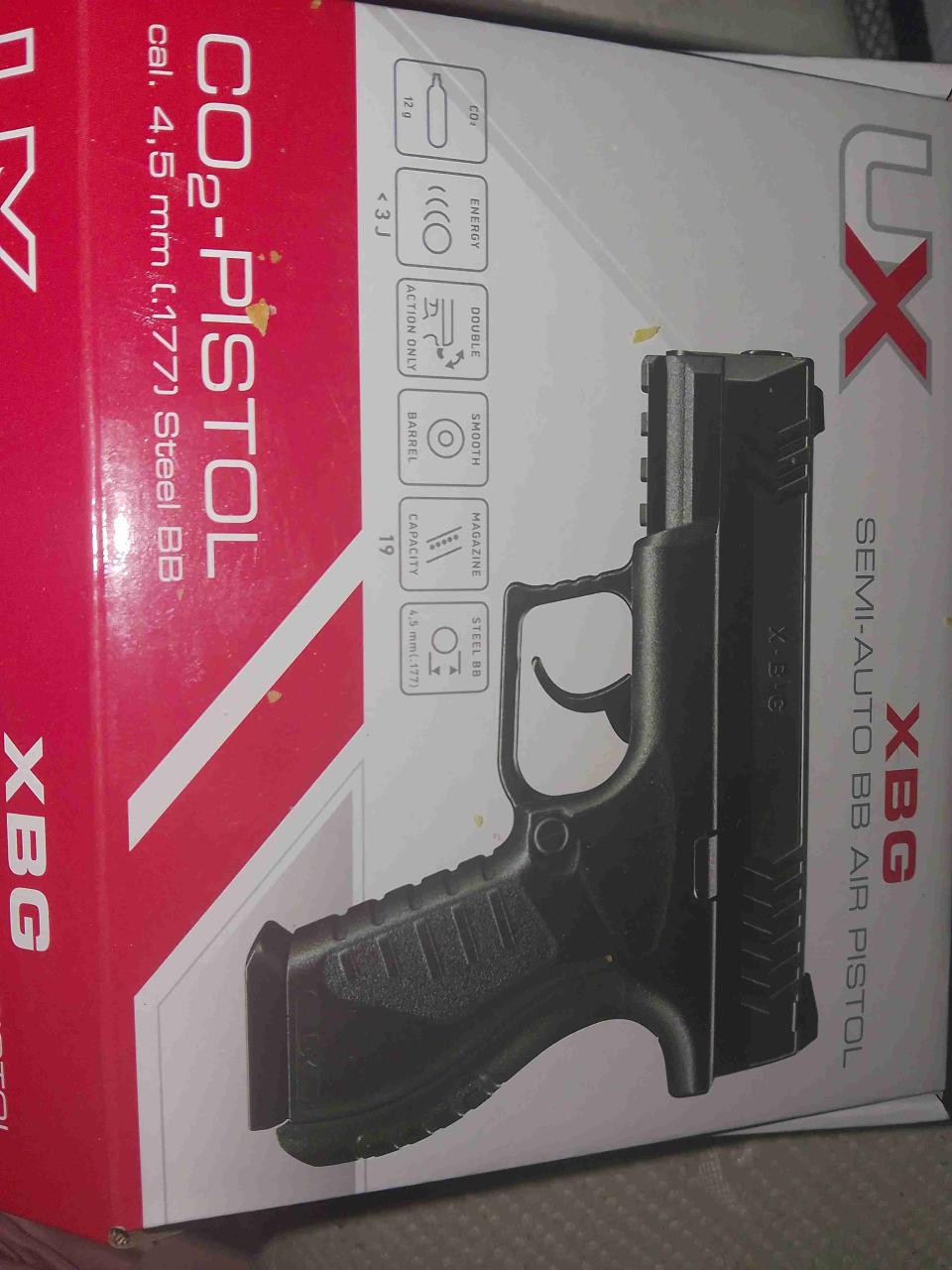 Pistola de aire comprimido CO2 UX - miniatura 1