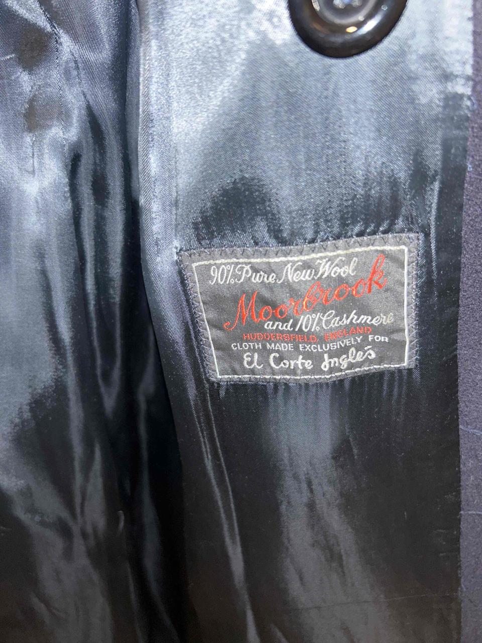 Abrigo negro elegante marca El Corte Inglés - miniatura 4
