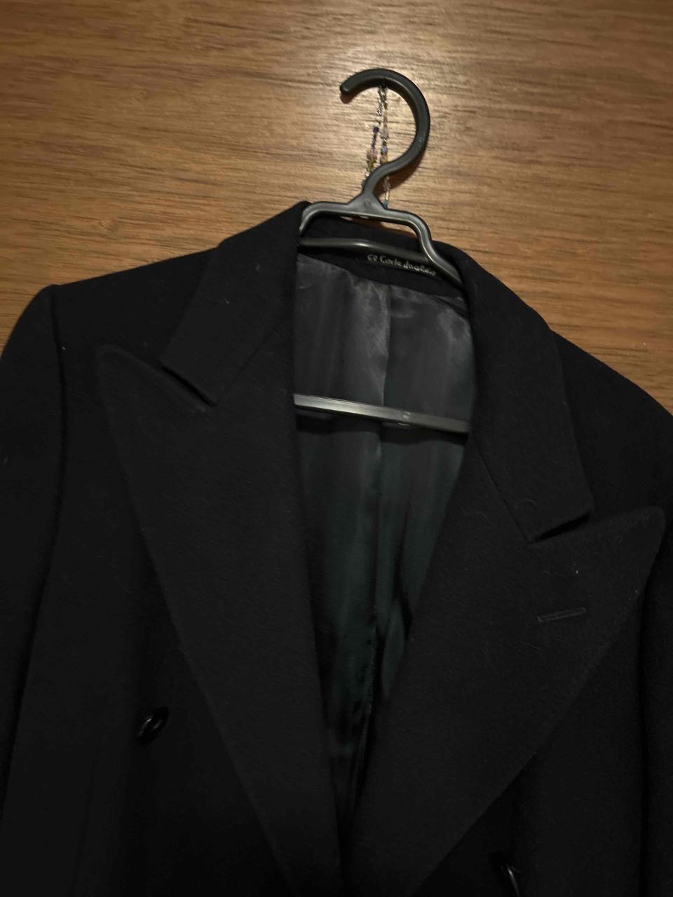 Abrigo negro elegante marca El Corte Inglés - miniatura 6