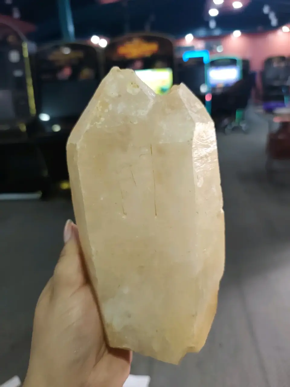 Cristal de cuarzo grande