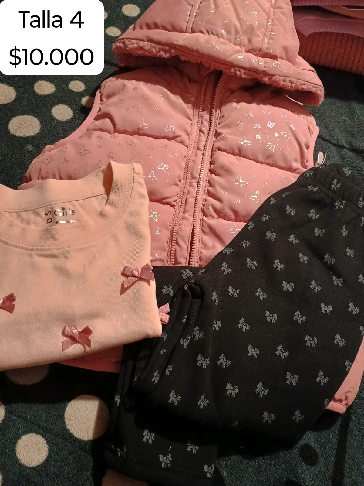 Conjunto niña chaqueta y polera - miniatura 1
