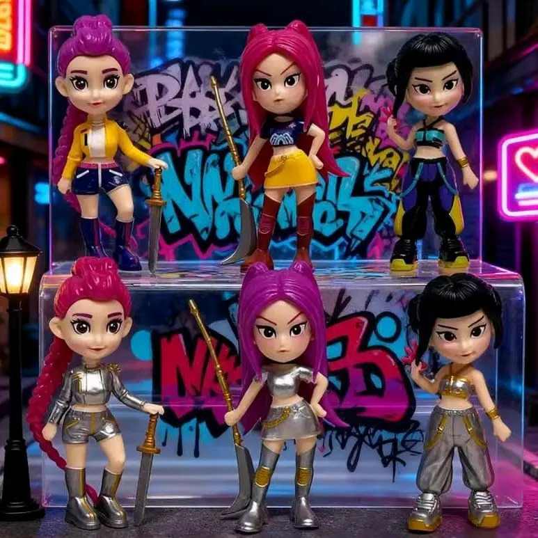 Figuras de acción estilo ninja