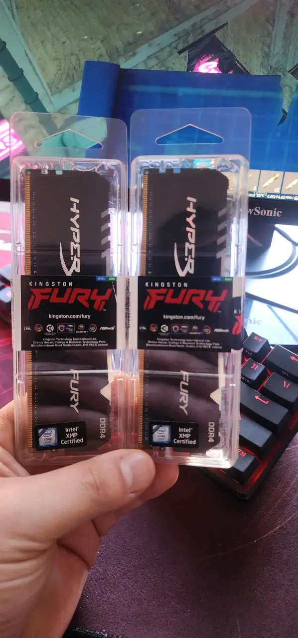 Memorias RAM Kingston Fury DDR4 16 GB