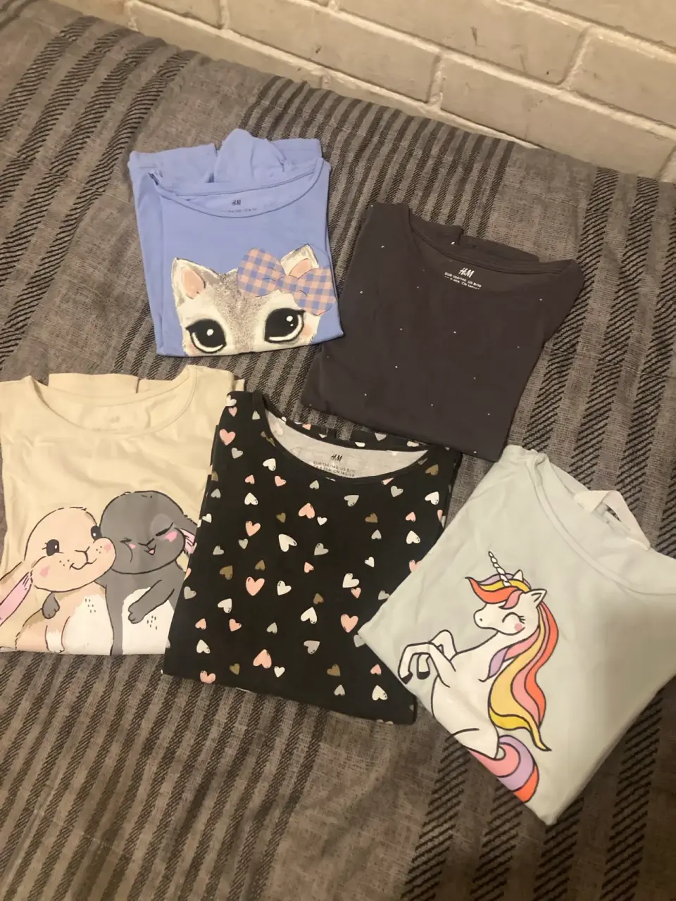Lote de poleras talla 10 niña - miniatura 1
