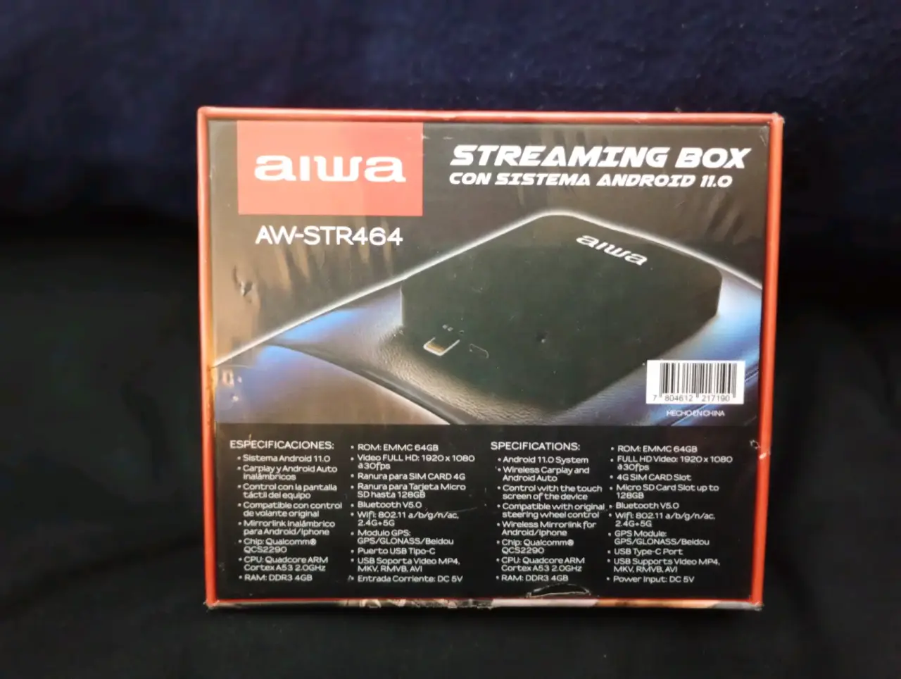 Aiwa Streaming Box Android 11.0 - miniatura 2