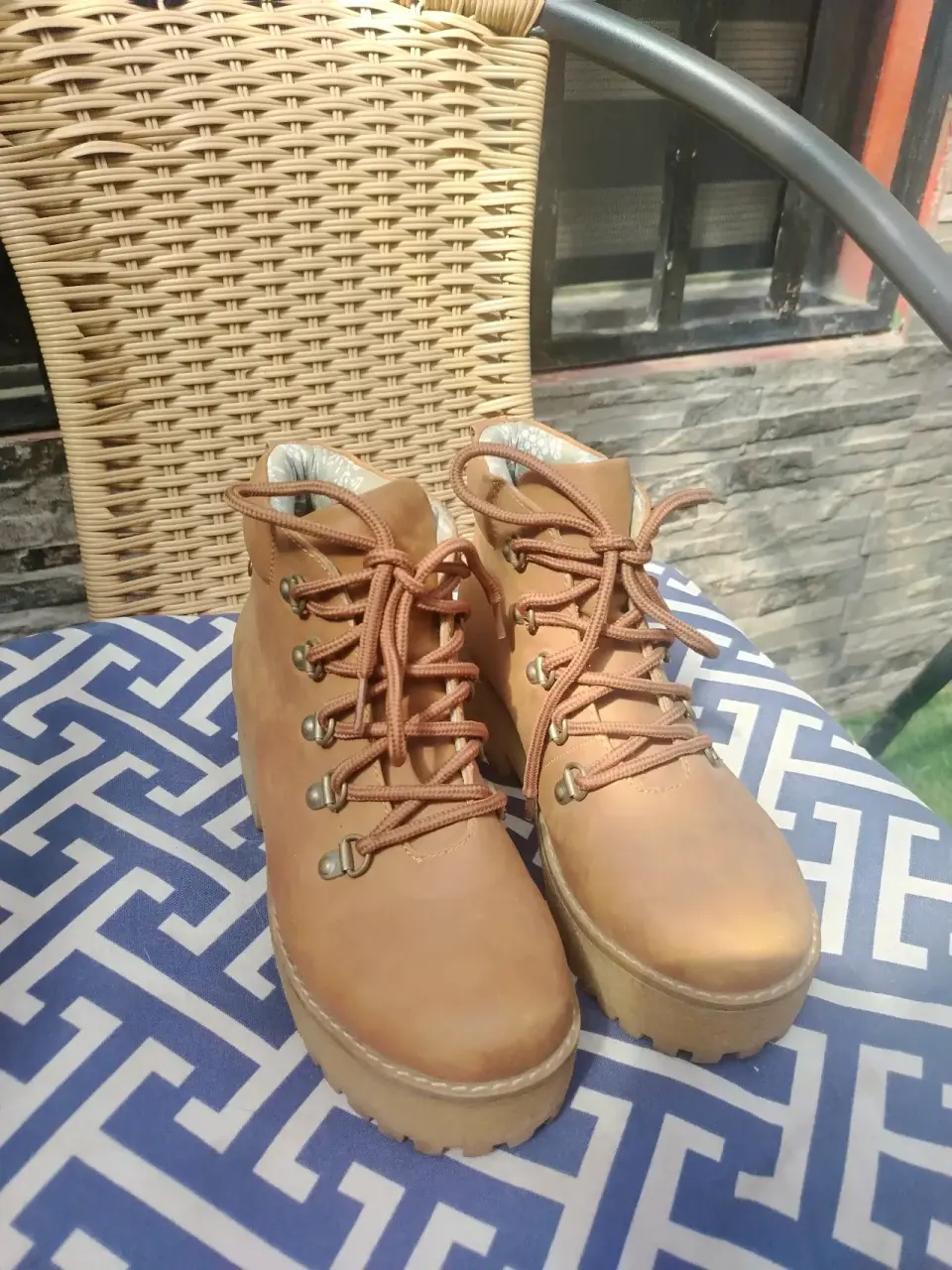 Botines de cuero marrón - miniatura 2