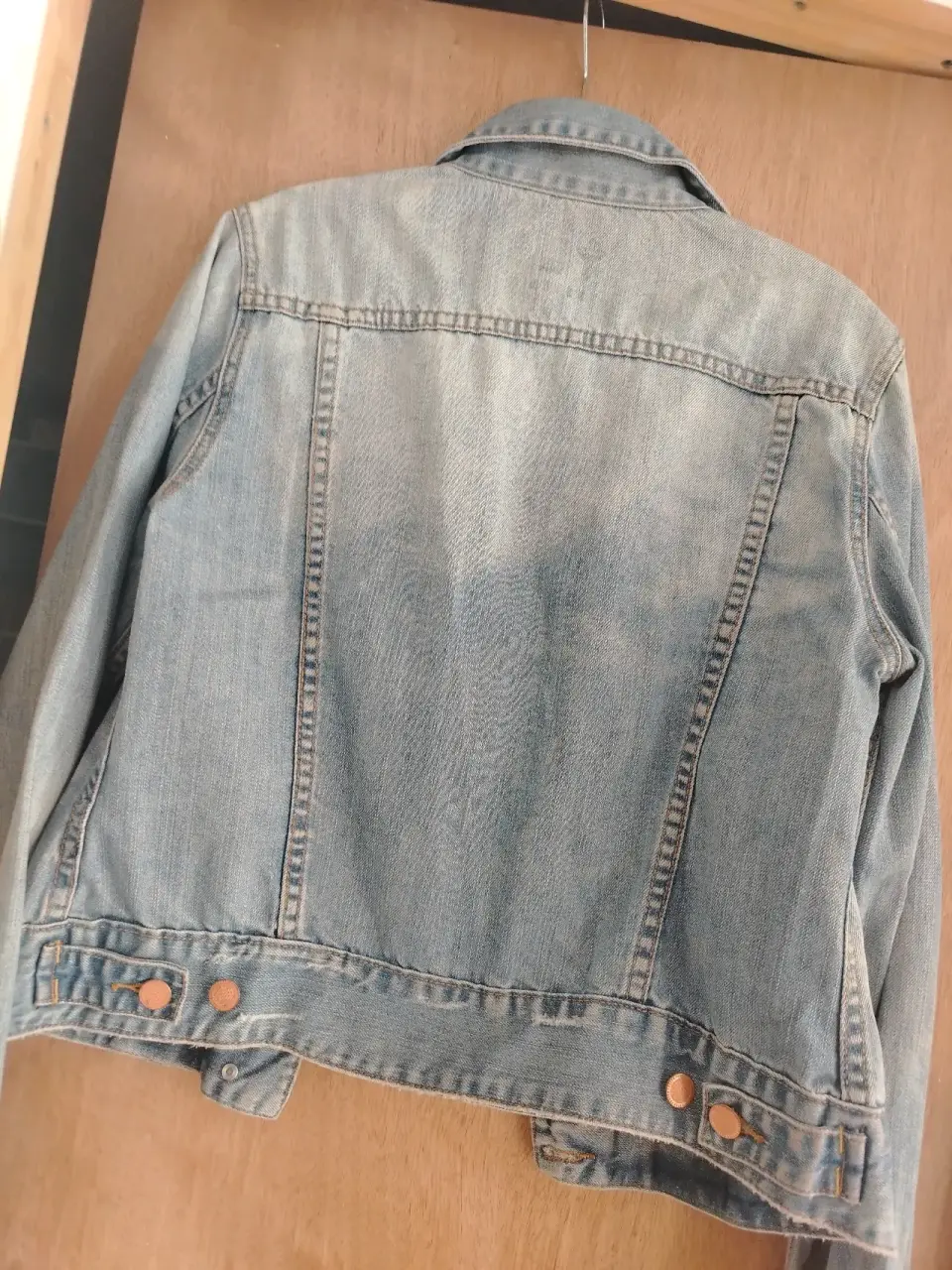 Chaqueta de mezclilla azul - miniatura 2