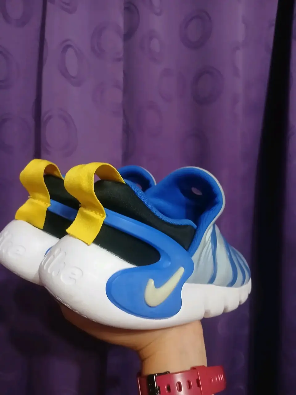 Zapatillas deportivas azules y grises - miniatura 3