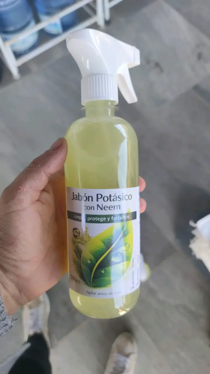Jabón potásico con neem 500cc