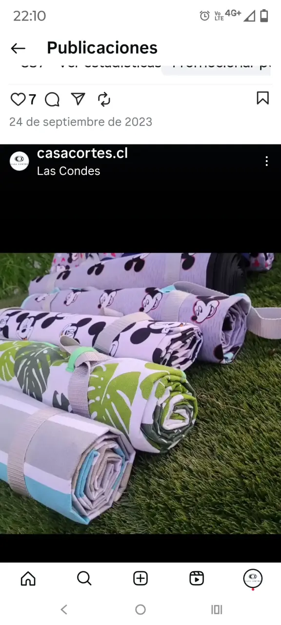 Bolso estampado tropical - miniatura 2