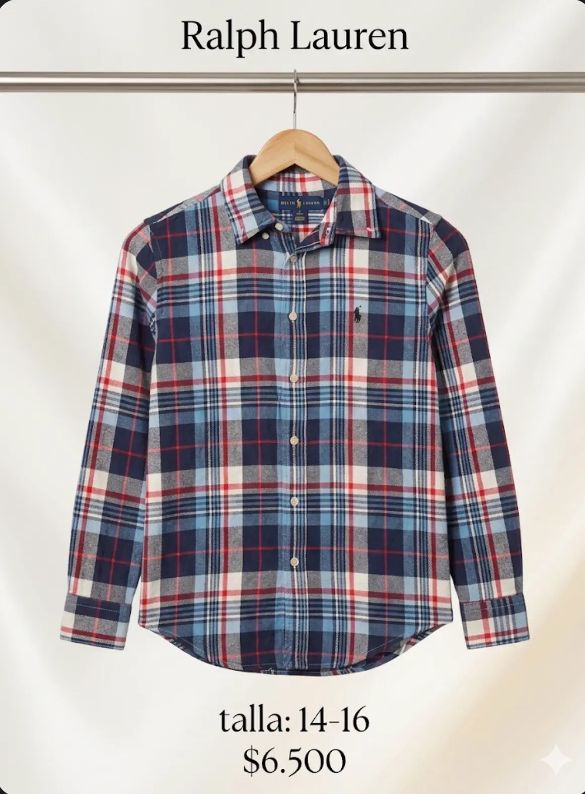 Camisa a cuadros Ralph Lauren